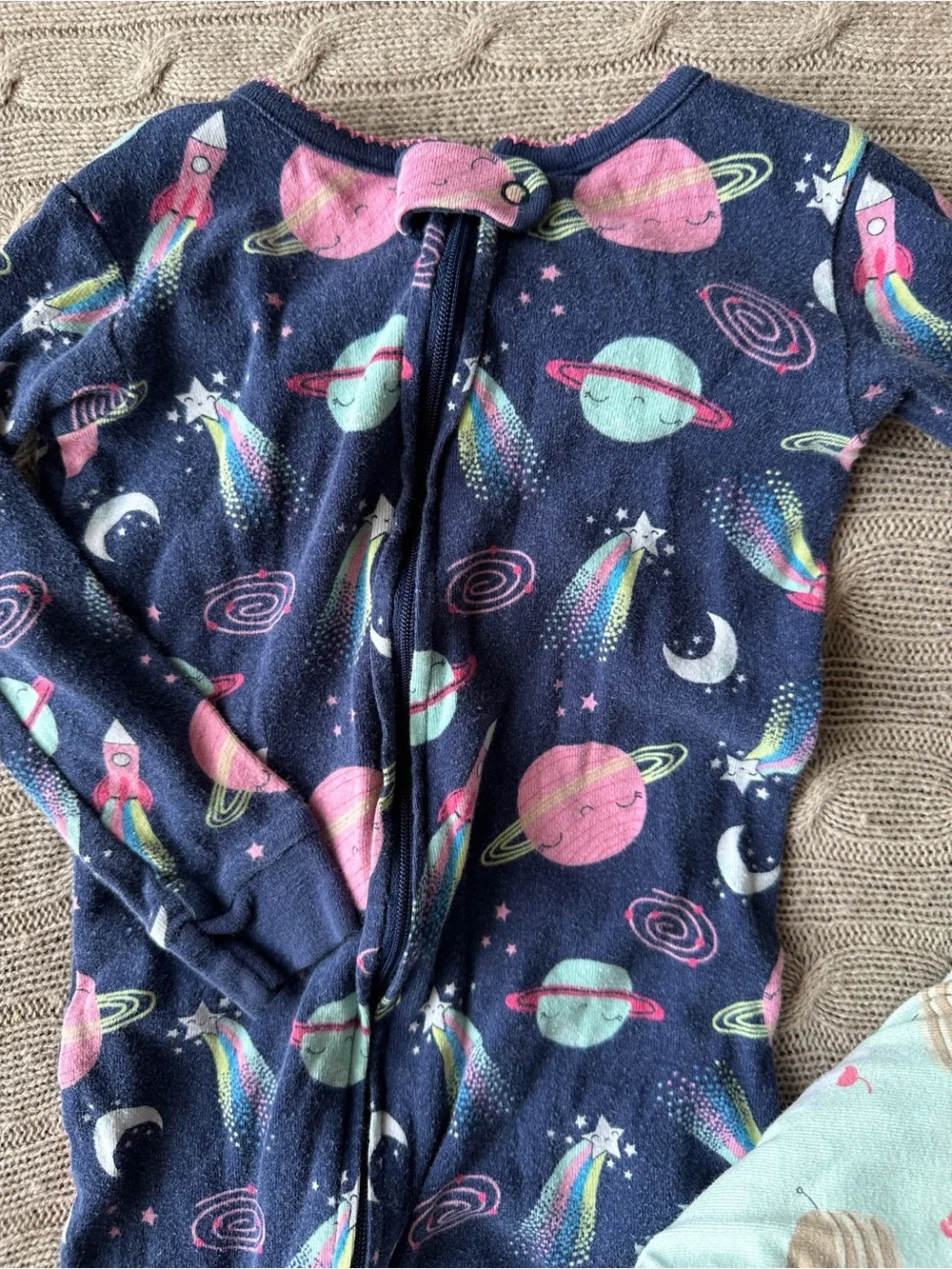 EUC Carter’s 5pc Baby Girl Pajama Bundle, 24 Months